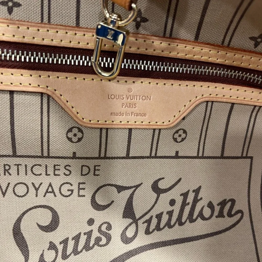 Louis Vuitton Neverfull MM Monogram with Pouch (JB1319)